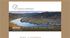 Desktop Screenshot of annas-landhaus.at