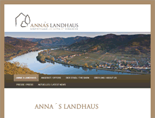 Tablet Screenshot of annas-landhaus.at